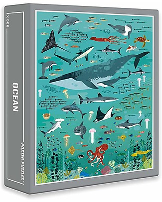 Poppik Jigsaw Puzzle by Cloudberries - Ocean - 500 pieces Puzzles