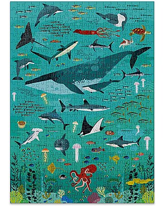 Poppik Jigsaw Puzzle by Cloudberries - Ocean - 500 pieces Puzzles