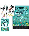 Poppik Scientific Poster - Animals of the Ocean - 7 years and up Wall Decorations