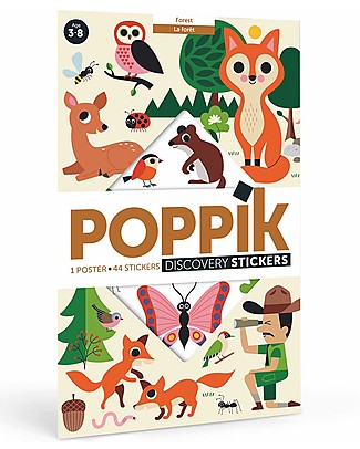 Poppik Scientific Poster - In the Forest - 3 years and up Paper & Cardboard