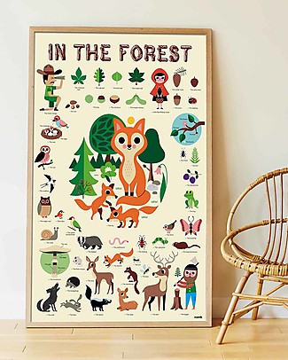 Poppik Scientific Poster - In the Forest - 3 years and up Paper & Cardboard