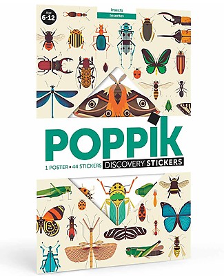 Poppik Scientific Poster - Insects - 6 years and up Paper & Cardboard