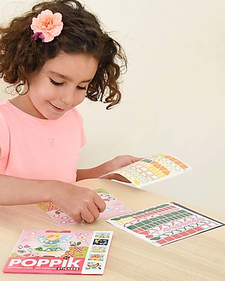 Poppik Sticker Cards - Magic - 4 years and up Paper & Cardboard