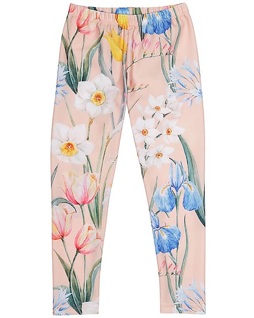 Popupshop Leggings Flower - Organic cotton Leggings