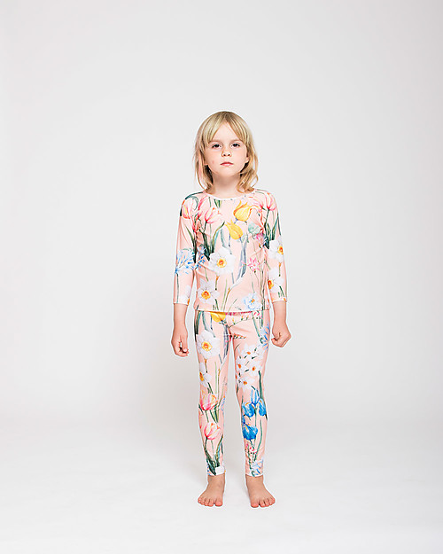 Popupshop Leggings Flower - Organic cotton Leggings