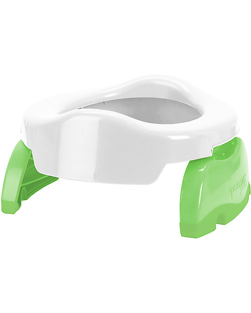Potette 2in1 Potette 2in1 White, Trainer Seat and Travel Potty - includes 3 liners Potties