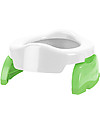 Potette 2in1 Potette 2in1 White, Trainer Seat and Travel Potty - includes 3 liners Potties