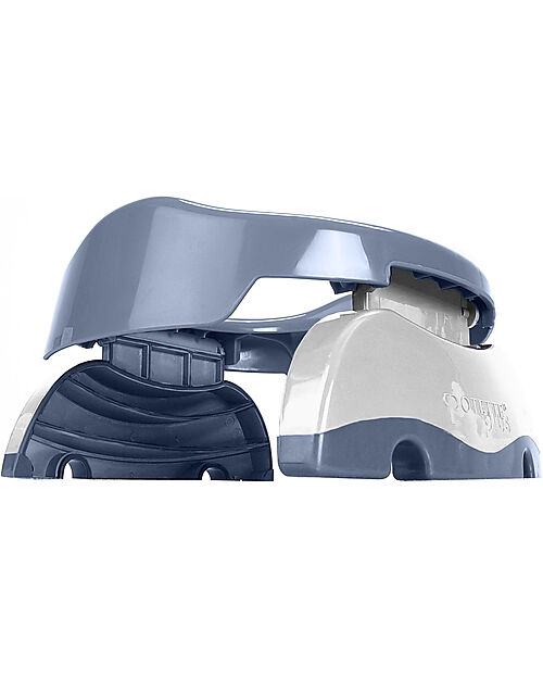 Potette 2in1 Trainer Seat and Travel Potty - Mist - Includes 3 Liners Potties