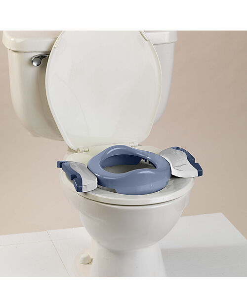 Potette 2in1 Trainer Seat and Travel Potty - Mist - Includes 3 Liners Potties