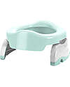 Potette 2in1 Trainer Seat and Travel Potty - Pastel Green - Includes 3 Liners Potties