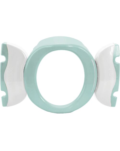 Potette 2in1 Trainer Seat and Travel Potty - Pastel Green - Includes 3 Liners Potties