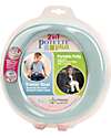 Potette 2in1 Trainer Seat and Travel Potty - Pastel Green - Includes 3 Liners Potties