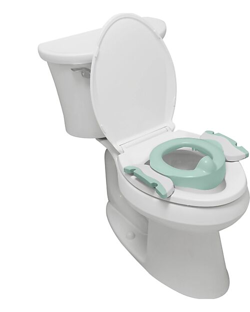 Potette 2in1 Trainer Seat and Travel Potty - Pastel Green - Includes 3 Liners Potties