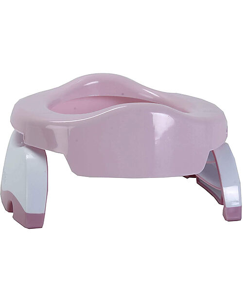 Potette 2in1 Trainer Seat and Travel Potty - Pink - Includes 3 Liners Potties
