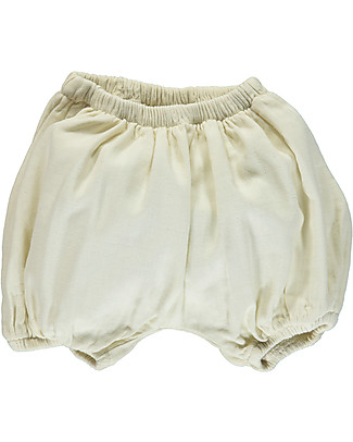 Poudre Organic Baby Bloomer Verveine - Almond Milk - 100% organic cotton Shorts