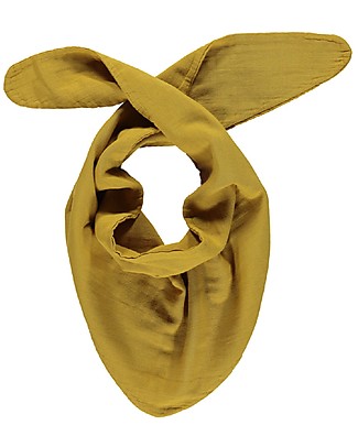 Poudre Organic Foulard Menthe - Honey - 100% organic cotton Scarves And Shawls