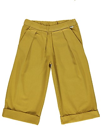 Poudre Organic Long Trousers with Darts Jonc - Honey - 100% organic cotton Trousers