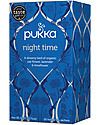 Pukka Night Time, Tisane with Oat Flowers, Lavender and Lime Flowers, 20 teabags - It promotes good sleep Infusions