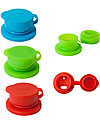 Pura Kiki Big Mouth, Silicone Sport Top, Green - Suitable for all Pura Kiki bottles and sport bottles! Thermos Bottles