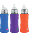 Pura Kiki Silicone Sleeves For 325ml Bottle - Purple Teats