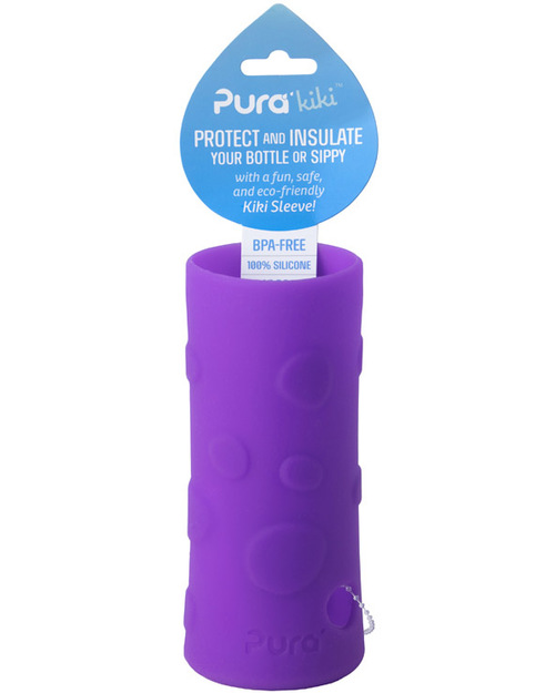 Pura Kiki Silicone Sleeves For 325ml Bottle - Purple Teats