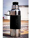 Pura Kiki Sport Insulated Bottle, Black, 650 ml - The first 100% plastic-free sport battle on the market! Thermos Bottles