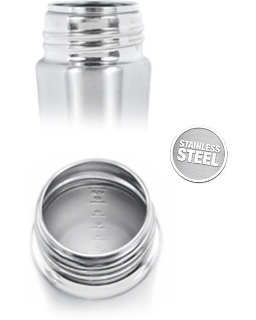 Pura Kiki Stainless Steel Sippy Bottle - 325ml - Turquoise Teats