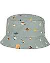 Pure Pure by Bauer Fisherman Hat - Boats - Old Green - 100% Organic Cotton GOTS Certified Sunhats