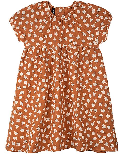 Pure Pure by Bauer Flared Dress - Caramel - 100% Organic Cotton GOTS Certified Dresses_