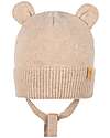 Pure Pure by Bauer Hat with Ears - Oat - Cashmere/Organic Merino Wool GOTS Winter Hats