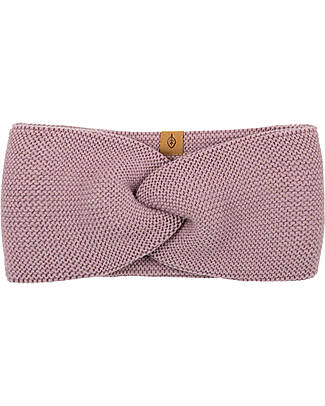 Pure Pure by Bauer Headband - Mauve - Organic Cotton Wool and Silk GOTS Hair Accessories