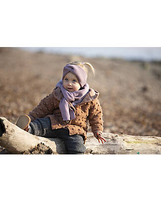 Pure Pure by Bauer Headband - Mauve - Organic Cotton Wool and Silk GOTS Hair Accessories