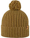 Pure Pure by Bauer Knitted Hat with Pompom - Cane - GRS Certified Recycled Wool Winter Hats