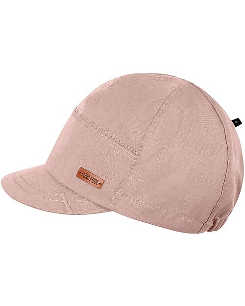 Pure Pure by Bauer Summer Hat with Brim - Pink Nude - Linen and Cotton Sunhats