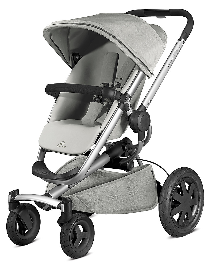 Quinny Buzz Xtra Stroller Grey Gravel Unique Design Perfect As A 3 In 1 Travel System Unisex Bambini