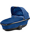 Quinny Foldable Carrycot for Moodd and Buzz Strollers - Blue Base Pram Systems