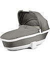 Quinny Foldable Carrycot for Moodd and Buzz Strollers - Grey Gravel Pram Systems