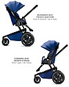 Quinny Moodd Stroller, Blue Base - Unique Design & Perfect as 3 in 1 travel system Pushchairs