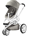 Quinny Moodd Stroller, Grey Gravel - Unique Design & Perfect as a 3 in 1 travel system Pushchairs