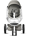 Quinny Moodd Stroller, Grey Gravel - Unique Design & Perfect as a 3 in 1 travel system Pushchairs