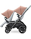 Quinny Quinny Hubb Duo Stroller, Cork/Grey - Many Combinations! Double Pushchairs