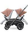 Quinny Quinny Hubb Duo Stroller, Cork/Grey - Many Combinations! Double Pushchairs