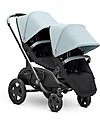 Quinny Quinny Hubb Duo Stroller, Frost/Black - Many Combinations! Double Pushchairs