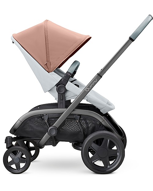 Quinny Quinny Hubb Stroller, Cork/Grey - XXL Shopping Basket Pushchairs