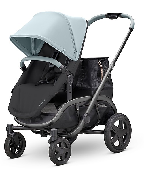 Quinny Quinny Hubb Stroller, Frost/Black - XXL Shopping Basket Pushchairs