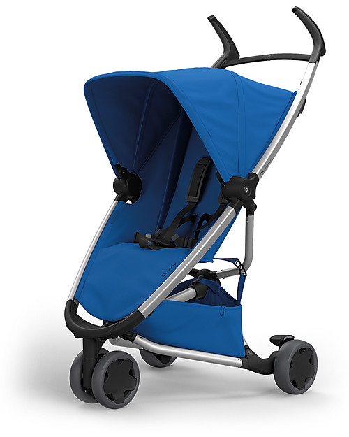 Quinny Zapp Xpress Stroller, All Blue - From 6 months to 3.5 years! Lights Strollers