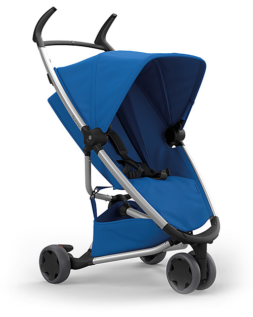 Quinny Zapp Xpress Stroller, All Blue - From 6 months to 3.5 years! Lights Strollers
