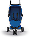 Quinny Zapp Xpress Stroller, All Blue - From 6 months to 3.5 years! Lights Strollers