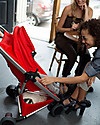Quinny Zapp Xpress Stroller, All Red - From 6 months to 3.5 years! Lights Strollers