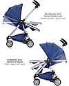 Quinny Zapp Xtra 2, Blue Base - 3 wheels ultra-compact stroller! Pushchairs